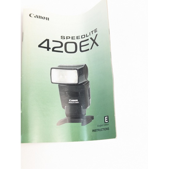 Canonβ Speedlite 420EX E TTL Flash for EOS Cameras with Box - Picture 4 of 11